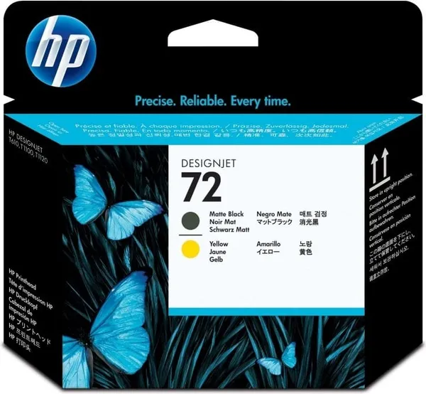 Cartuș Original HP 72 Matte Black/Yellow DesignJet C9384A