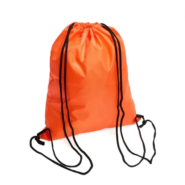 Rucsac cu snur 420D Portocaliu - imagine 2