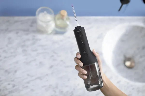 Irigator Bucal PHILIPS Sonicare Cordless Power Flosser 3000 Negru HX3826/33 - imagine 3