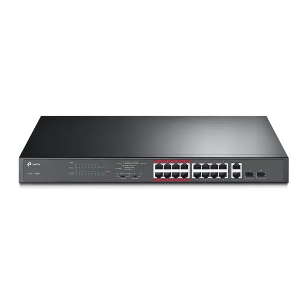 Switch TP-LINK TL-SL1218MP 16 Porturi 10/100Mbps 2xSFP