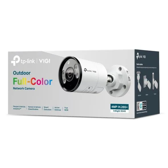 Cameră de Supraveghere TP-LINK VIGI InSight S345 4MP Bullet 2.8mm - imagine 4