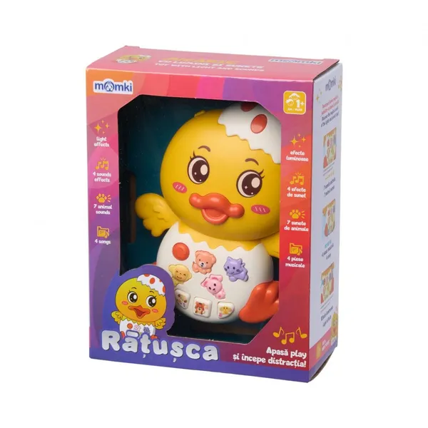 Jucărie Rațușcă MOMKI Cu Lumini Și Sunete - imagine 3