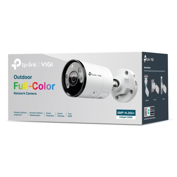 Cameră IP Bullet TP-LINK VIGI InSight S355 5MP Lentilă 2.8mm - imagine 2