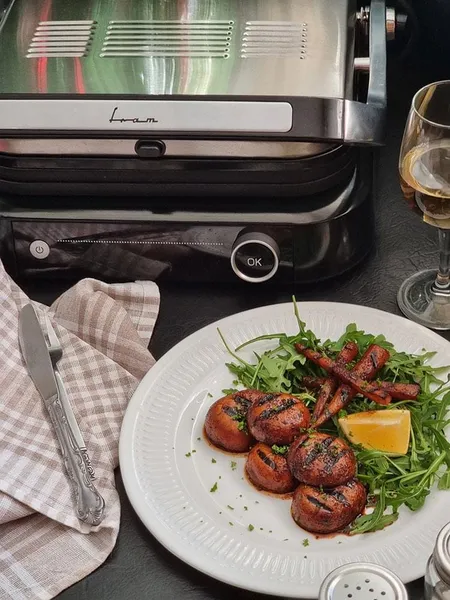 Grill Electric FRAM FEG-2100SSBK 1800-2100W Plăci Detașabile