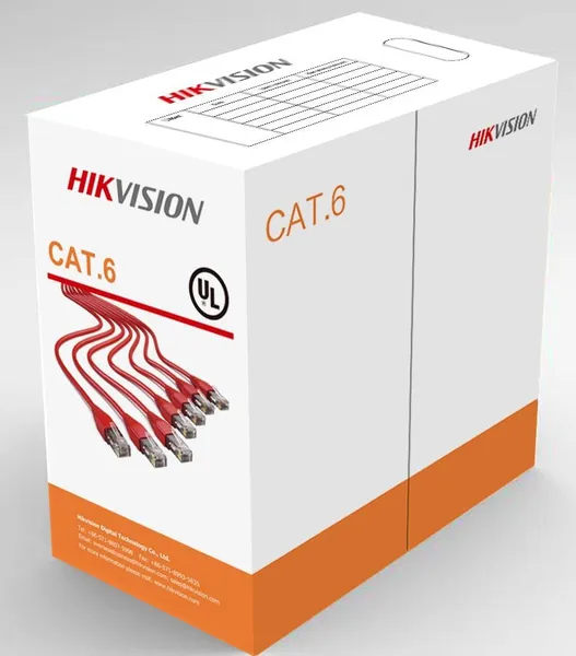 Cablu UTP CAT.6 305 metri Alb DS-1LN6-UE-W