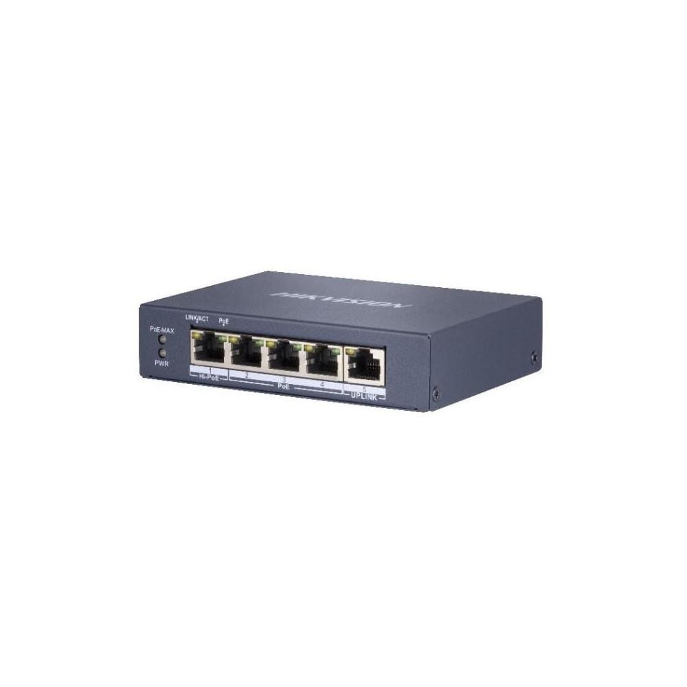 Switch HIKVISION DS-3E0505HP-E 5 Porturi Gigabit PoE