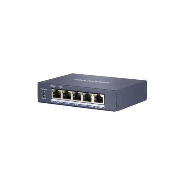 Switch HIKVISION DS-3E0505HP-E 5 Porturi Gigabit PoE