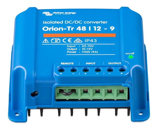 Convertor DC-DC VICTRON ENERGY Orion 48/12-Tr 9A 110W - imagine 2