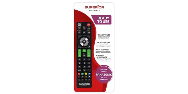 Telecomandă SUPERIOR SUPTRB011 Panasonic Negru - imagine 2