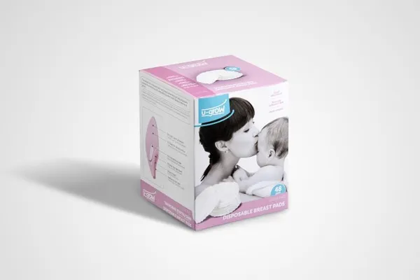 Tampoane Anti Lactație U-GROW U1051-PAD 48 bucăți - imagine 1