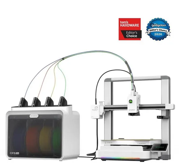 Imprimantă 3D CREALITY SparkX I7 Combo FDM cu Sistem CFS 4 Culori - imagine 5