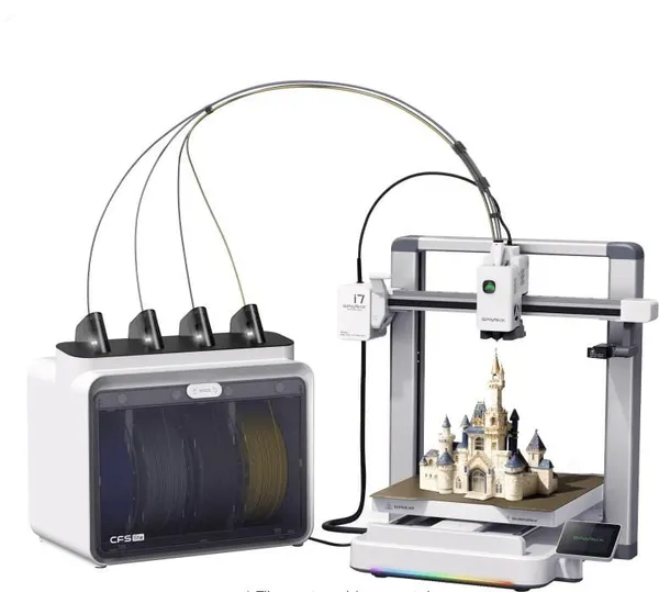 Imprimantă 3D CREALITY SparkX I7 Combo FDM cu Sistem CFS 4 Culori