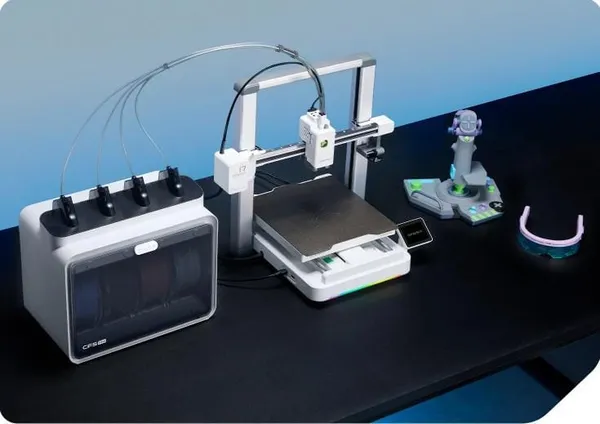 Imprimantă 3D CREALITY SparkX I7 Combo FDM cu Sistem CFS 4 Culori - imagine 4