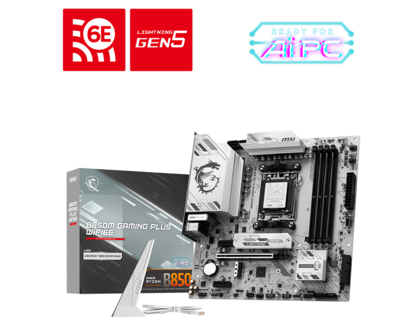 Placă de bază MSI B850M GAMING PLUS WIFI AM5 DDR5