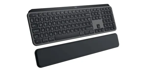 Tastatură LOGITECH MX Keys S Graphite Wireless US INTL Palmrest - imagine 2