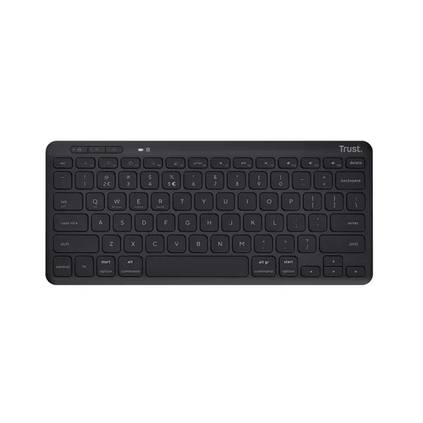 Tastatură TRUST Lyra Compact Wireless Negru TR-24707