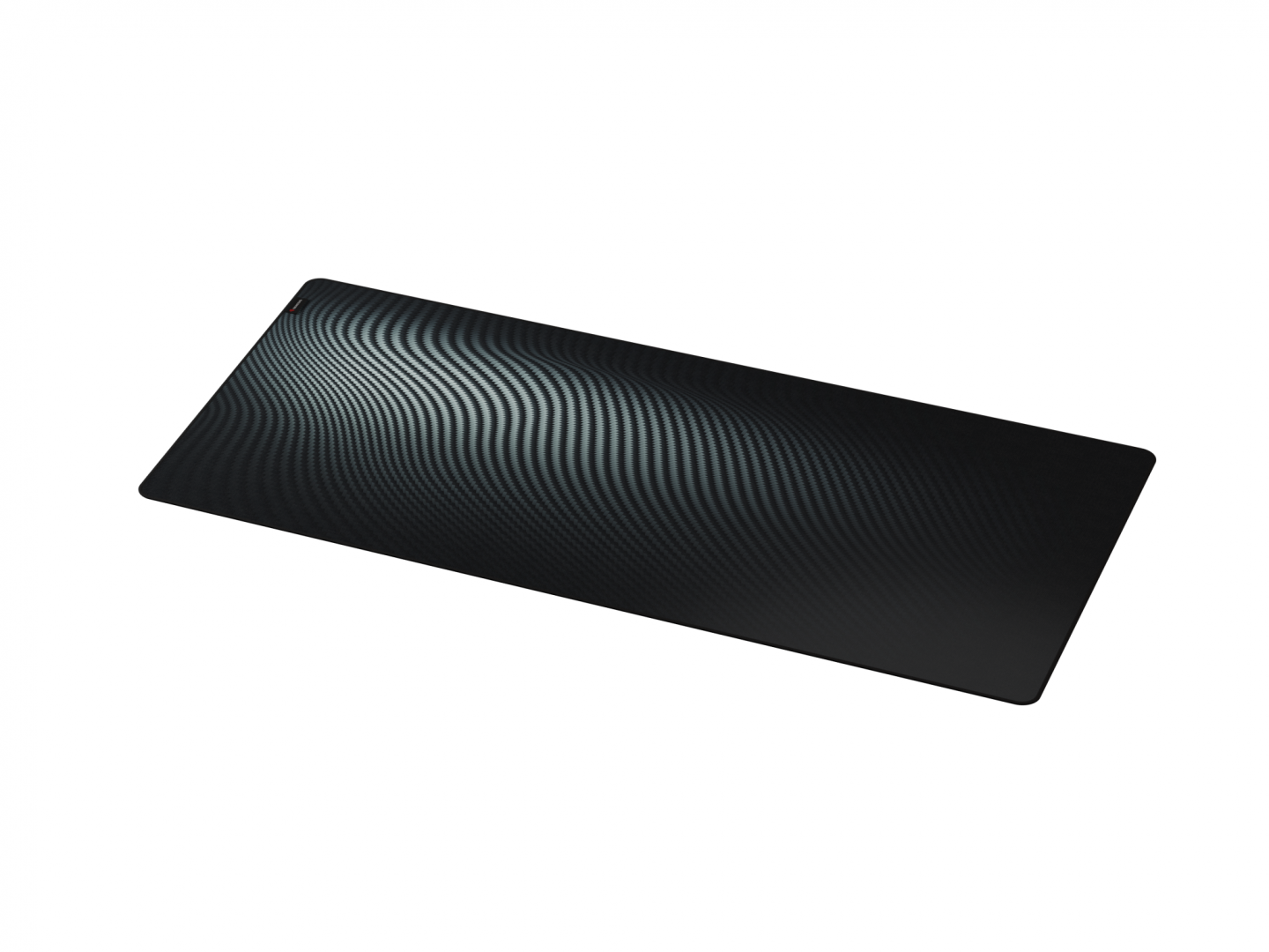 Mousepad GENESIS Carbon 500 Maxi Ultra Wave Impermeabil RGB Negru/Gri