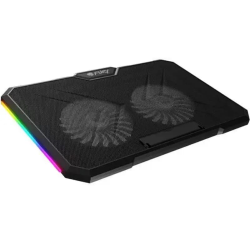Stand Cooler Notebook GENESIS Fury Gunbai G3 17,3 inch 2 Ventilatoare Negru