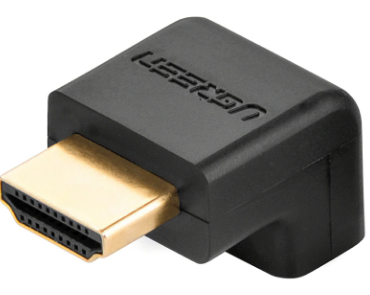Adaptor HDMI UGREEN HD112 4K UHD 60Hz 90 Grade Negru 20109