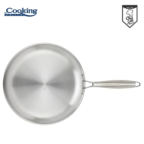 Tigaie HEINNER Titanium3 Inox 28 cm - imagine 3