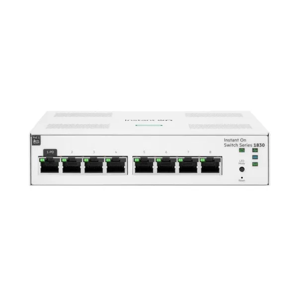Switch HP Networking Instant On 1830 8 Porturi Gigabit JL810A