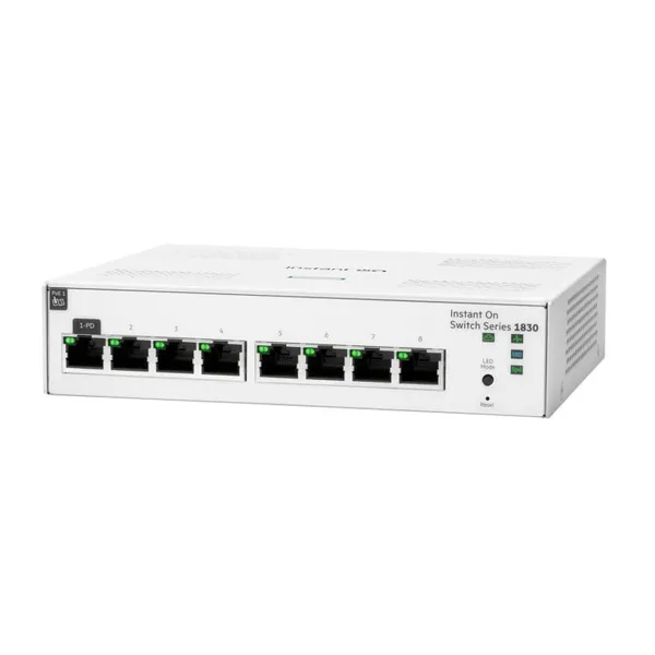 Switch HP Networking Instant On 1830 8 Porturi Gigabit JL810A - imagine 3