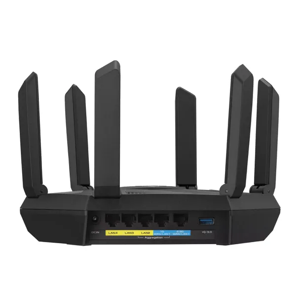Router Wireless ASUS RT-AXE7800 Tri-Band AXE7800 - imagine 2