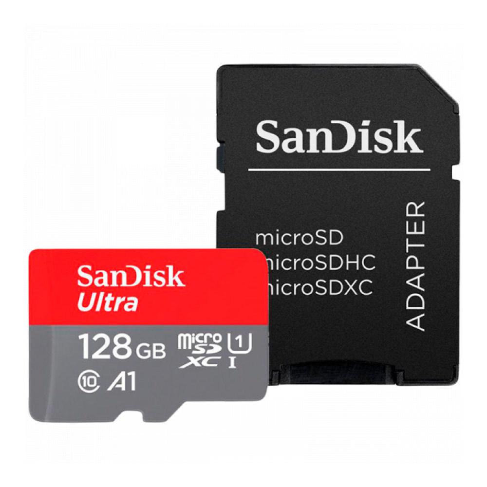 Card Memorie SANDISK Ultra 128GB MicroSDXC Clasa 10 - imagine 3