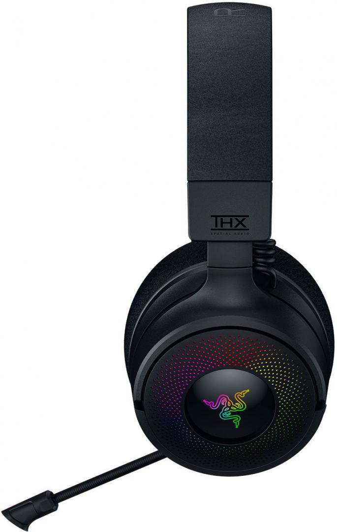 Căști RAZER Kraken V4 Wireless Bluetooth RGB Negru - imagine 3