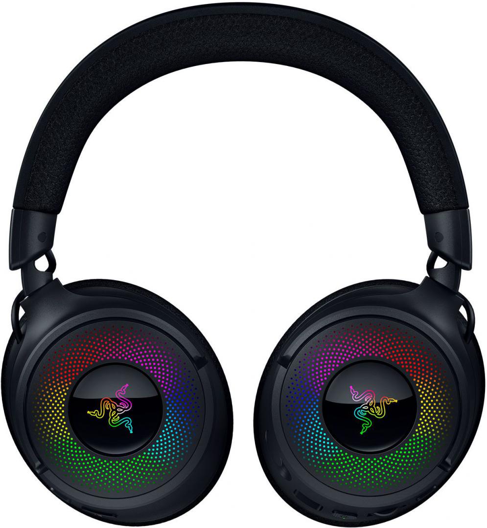 Căști RAZER Kraken V4 Wireless Bluetooth RGB Negru - imagine 2