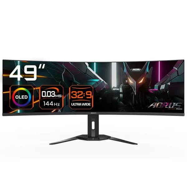 Monitor Gaming GIGABYTE CO49DQ 49 inch 5120x1440 DQHD Negru