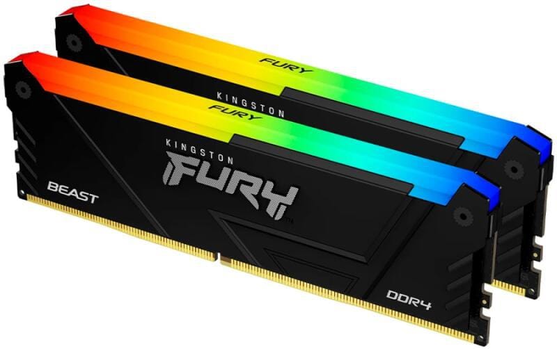 Memorie RAM KINGSTON FURY Beast RGB DDR4 32GB 3200MHz CL16