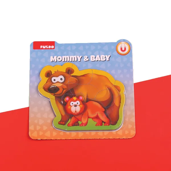 Puzzle PUEDO TOYS Mama și Copilul Urs 8 Piese Spumă EVA