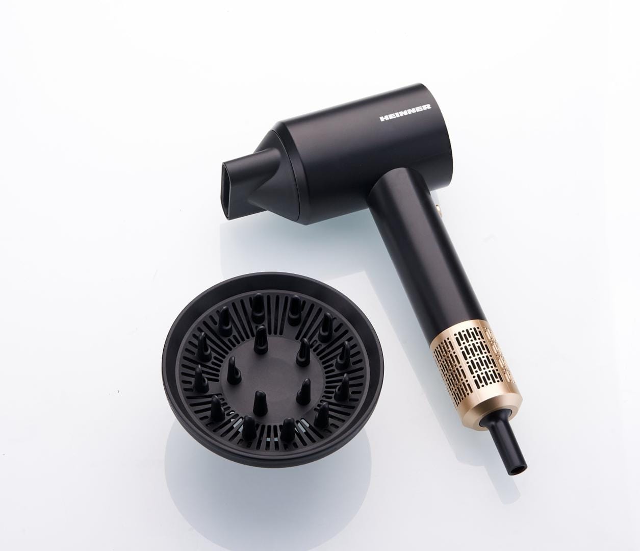 Uscător de Păr HEINNER HHD-R16BLDC-BK 1600W Ionizare Motor BLDC Negru