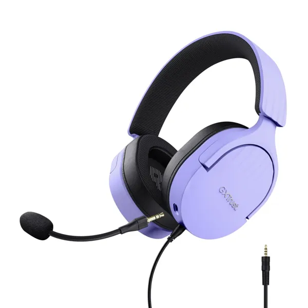 Căști Gaming TRUST GXT 489P FAYZO Wired Negru-Violet