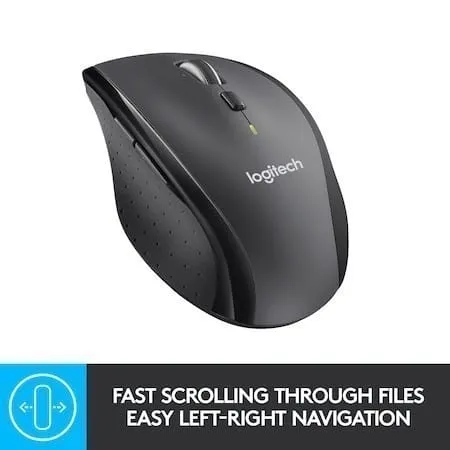 Mouse Wireless LOGITECH Marathon M705 Negru 910-001949 - imagine 2