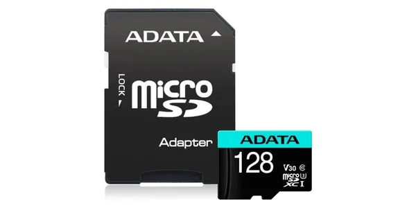 Card MicroSDXC ADATA 128GB AUSDX128GUI3V30SA2-RA1