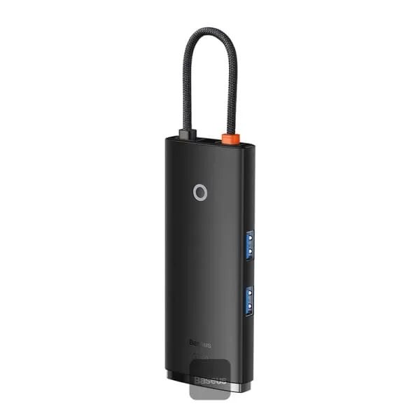 Docking Station BASEUS WKQX050101 Lite USB Type-C Negru - imagine 2