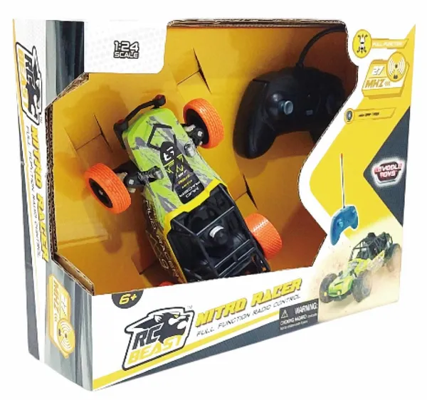 Mașinuță cu telecomandă CEVODLE Nitro Racer Scară 1/24 - imagine 6