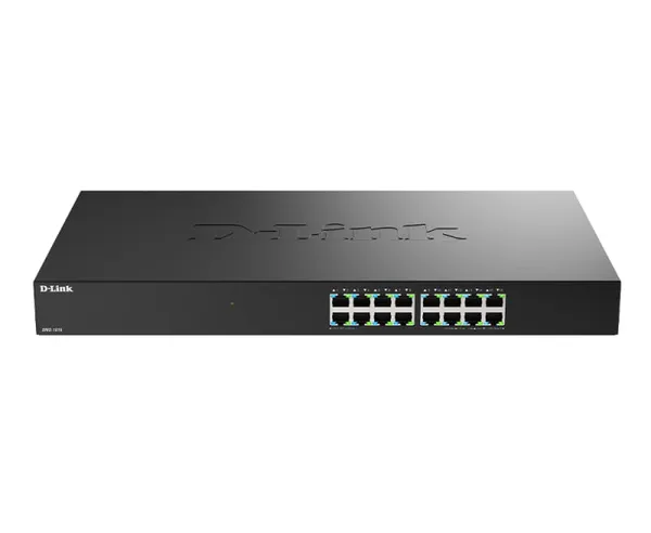 Switch D-LINK DMS-1016/E 16 Porturi 2.5G Multi-Gigabit 80Gbps Negru