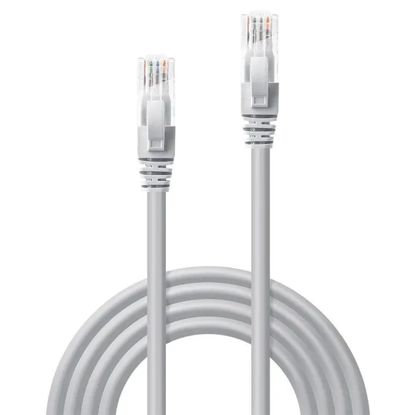 Cablu Rețea LINDY 3m Cat.6 U/UTP Gri LY-48004 - imagine 3