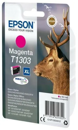 Cartuș Cerneală EPSON T1303 Magenta Original C13T13034010 - imagine 2