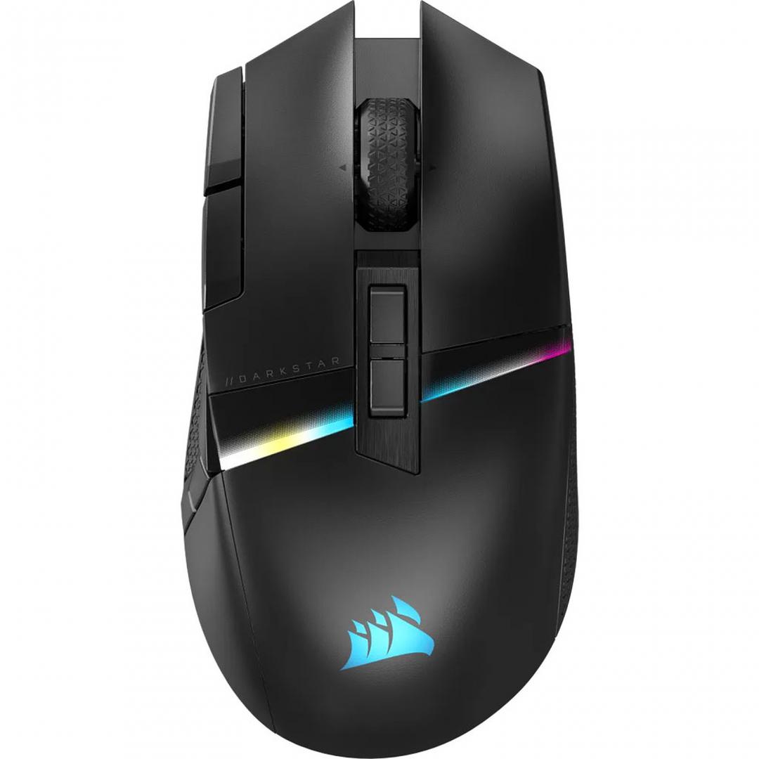Mouse CORSAIR DARKSTAR Wireless Negru 26K DPI - imagine 2