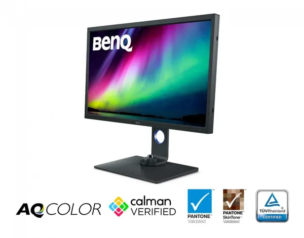 Monitor BENQ SW321C 31.2 inch 3840x2160 IPS Gri - imagine 2