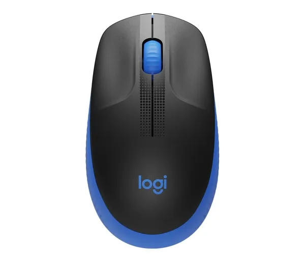 Mouse LOGITECH M190 Wireless Optic Negru/Albastru