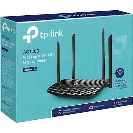 Router Wireless TP-LINK Archer C6 AC1200 Wi-Fi 5 Dual-Band Gigabit - imagine 4