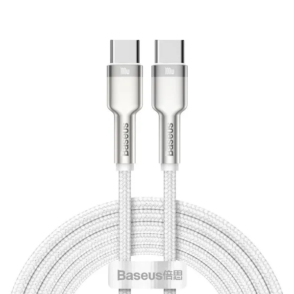 Cablu Date BASEUS CATJK-D02 Fast Charging 2m Alb