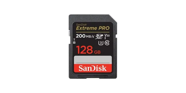 Card SDXC SANDISK 128GB Clasa 10 200MB/s SDSDXXD-128G-GN4IN