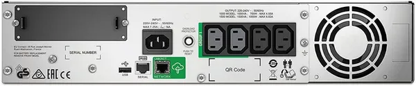 UPS APC Smart-UPS SMT1500RMI2UC 1500VA 1000W Line-Interactive - imagine 2