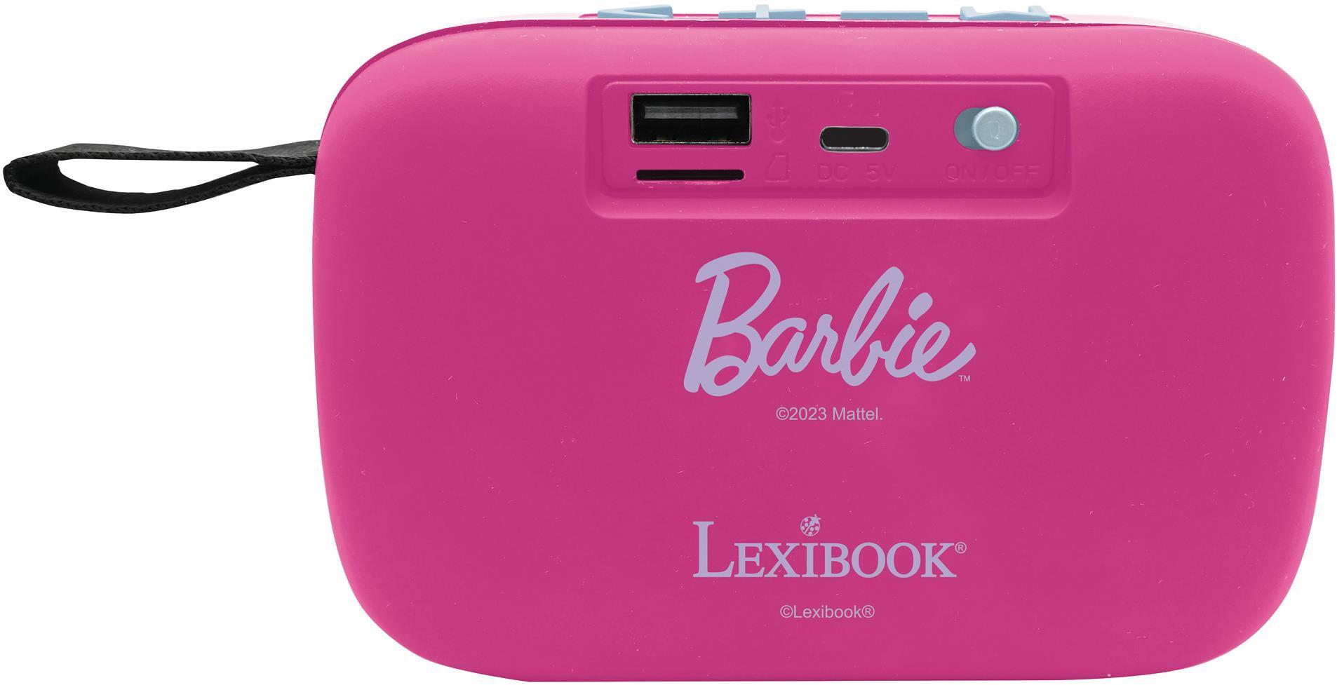 Boxă Portabilă LEXIBOOK Barbie Bluetooth BT018BB - imagine 2